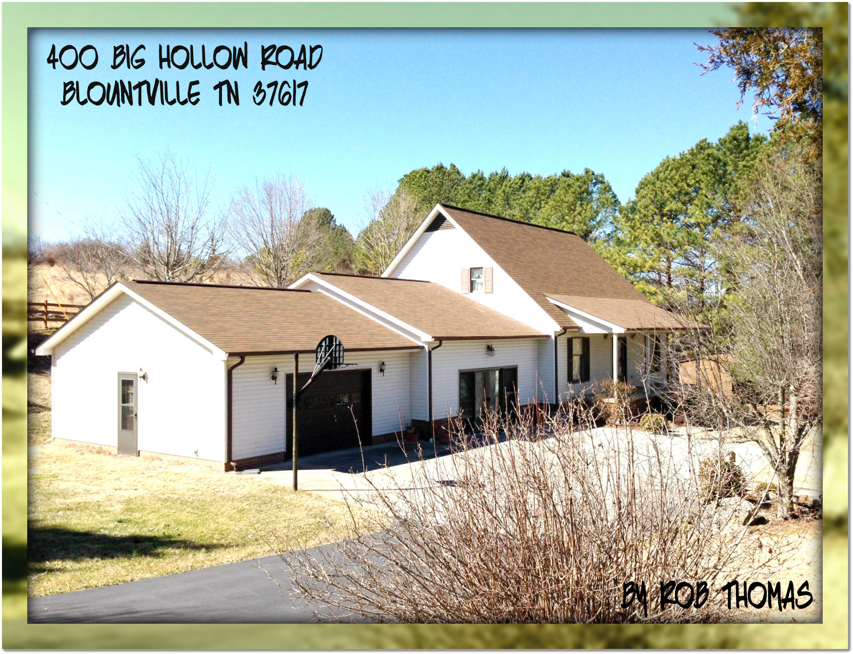 Just Reduced in Blountville TN …400 Big Hollow Road is A Great Buy!